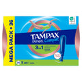 Tampax Pearl Compak Super Tampons Mega 36 Pack