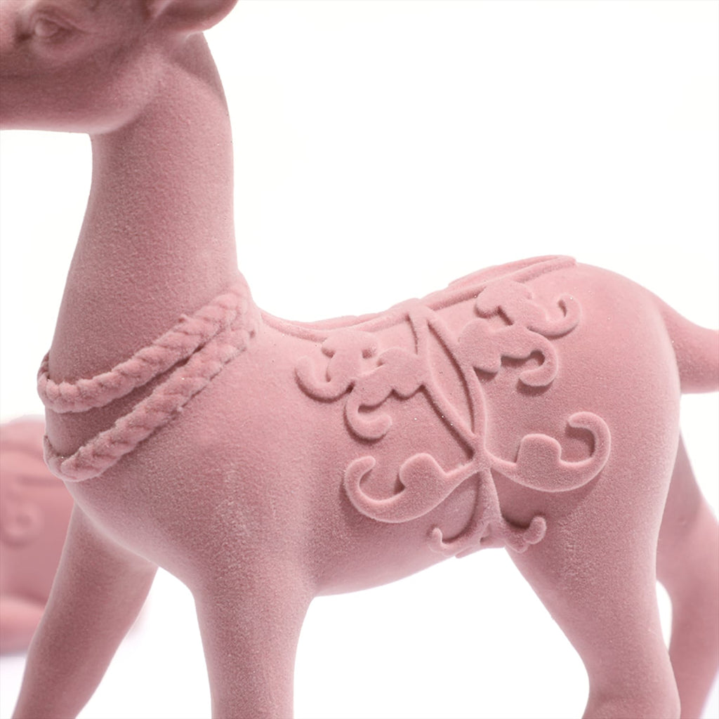 Festive Feeling Velvet Reindeer 2 Pack, product image 3
