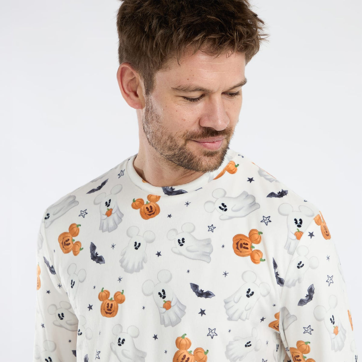 Disney Mickey & Friends Mens Ghost Pyjamas, product image 3