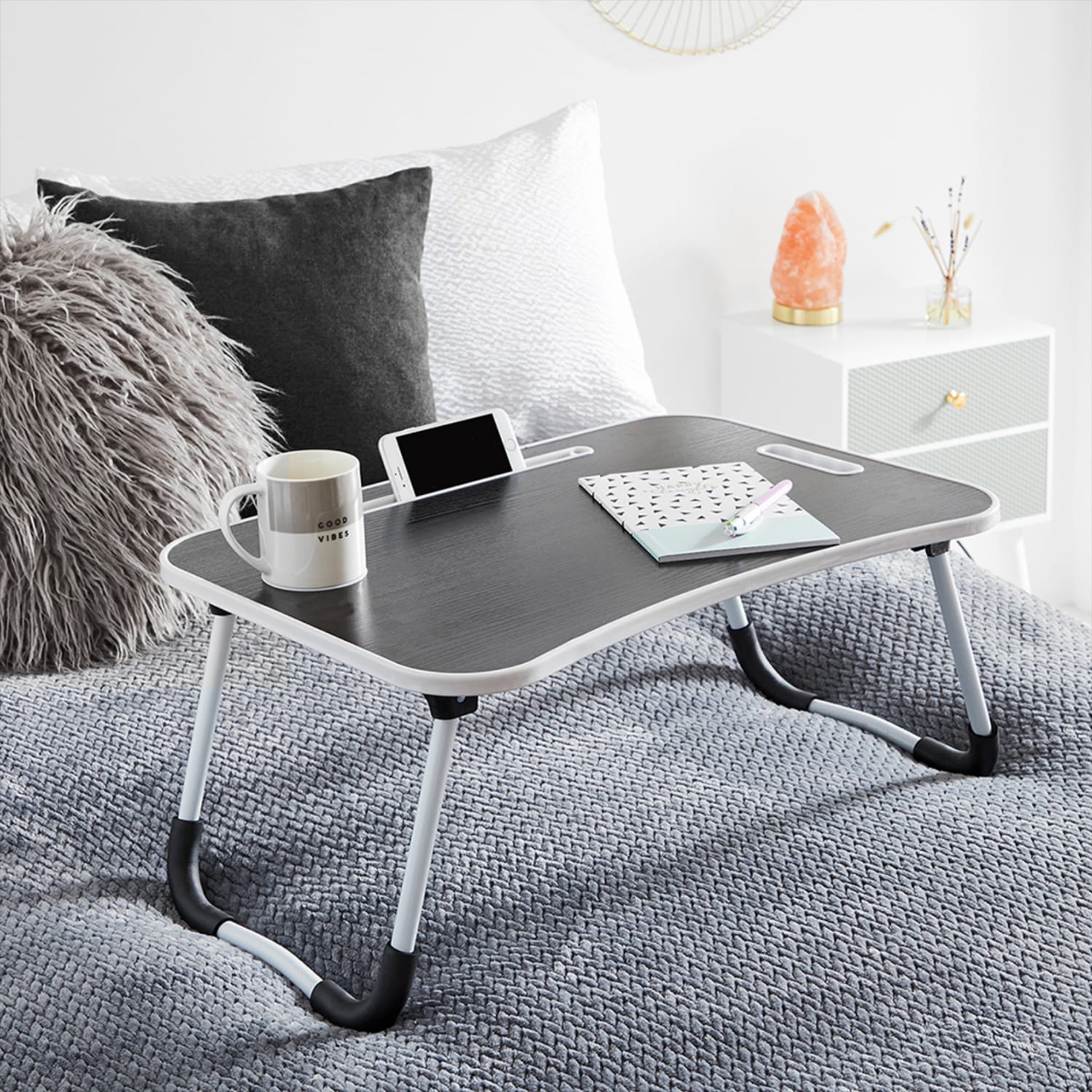 Home Collections Foldable Laptop Tray - Black