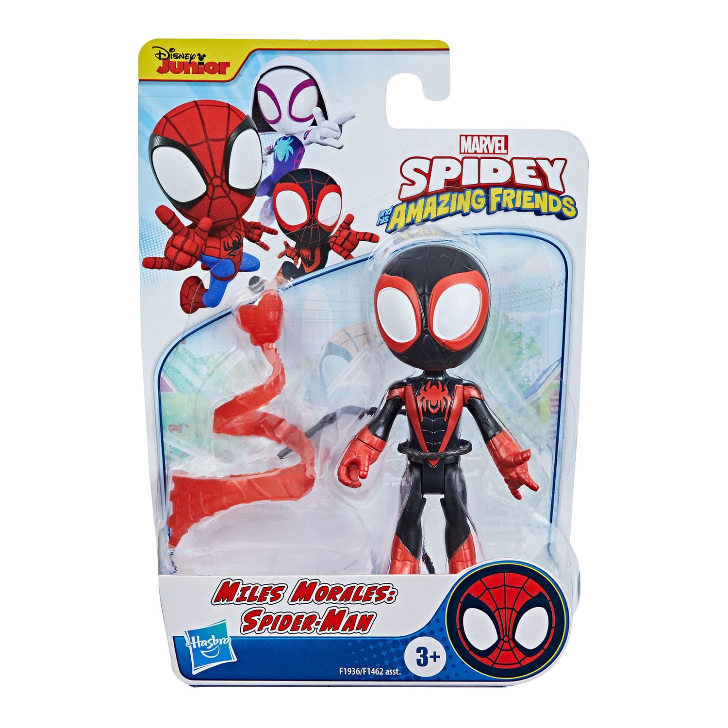 Marvel Spidey And His Amazing Friends 4" Figure - Miles Morales: Spider-Man, product image 2