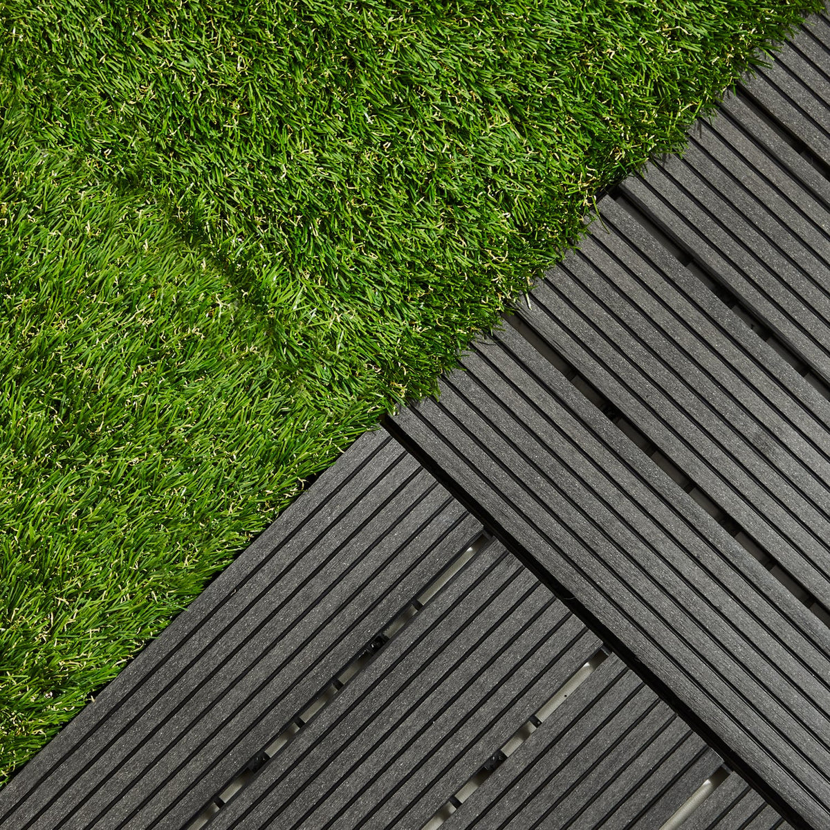 Jardin Artificial Grass Tile 4 Pack, product image 3