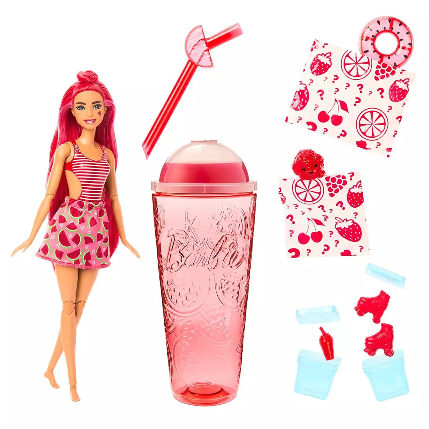 Barbie Pop Reveal Watermelon Crush Scented Doll & Surprises, product image 2