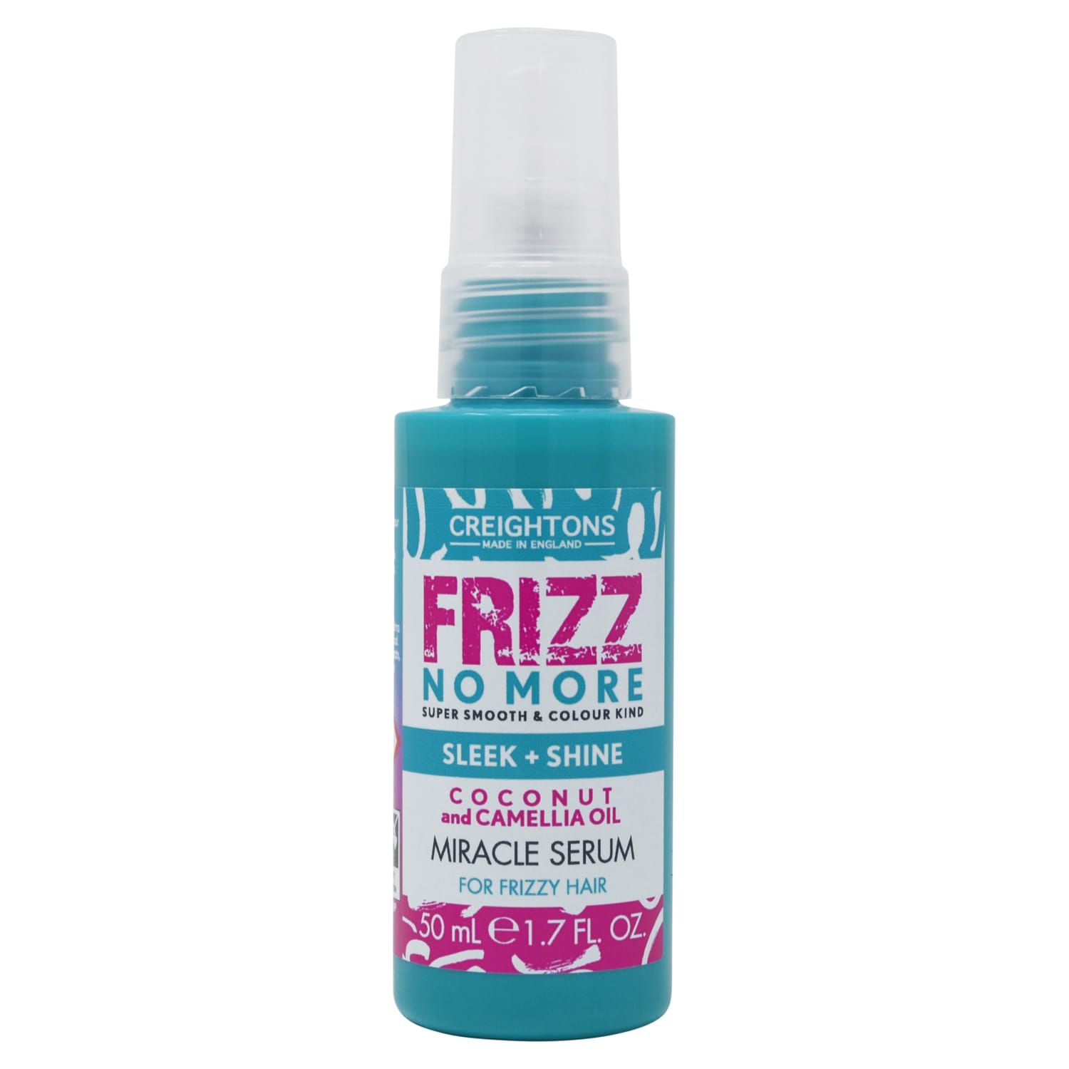 Creightons Frizz No More Coconut And Camellia Oil Miracle Serum 50ml