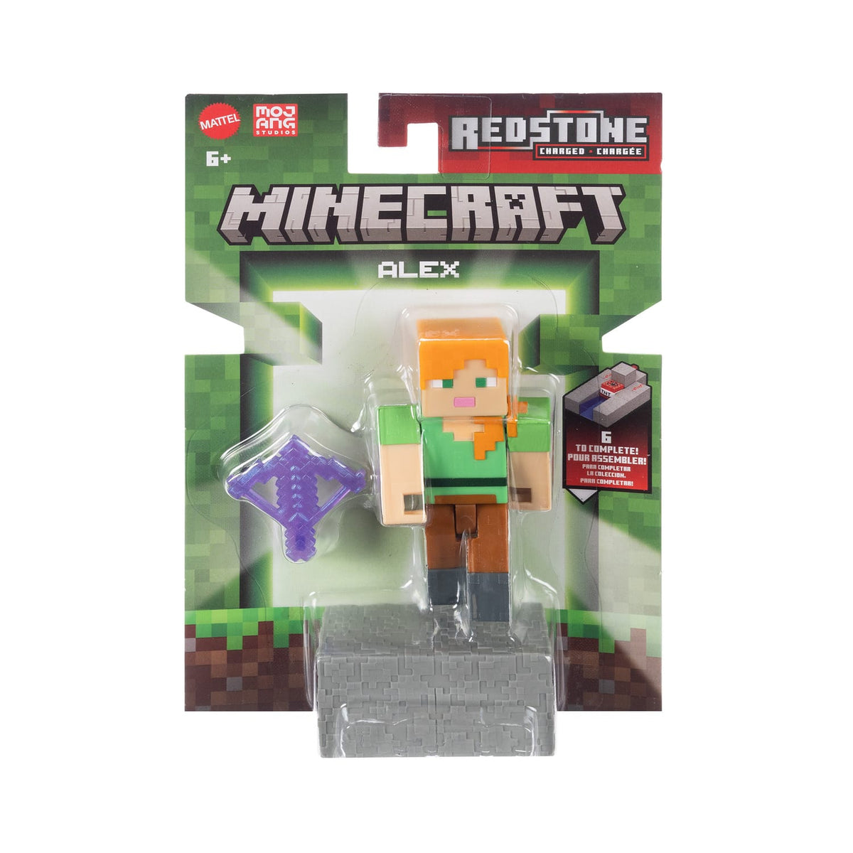 Minecraft Redstone Charged Action Figure 8cm - Alex, product image 2