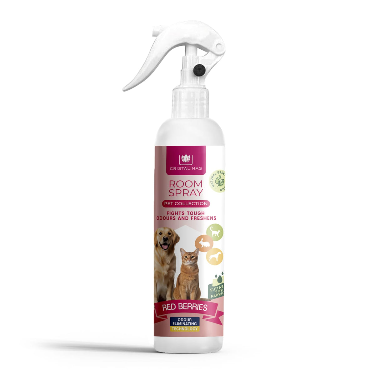 Cristalinas Pet Collection Room Spray 250ml - Red Berries