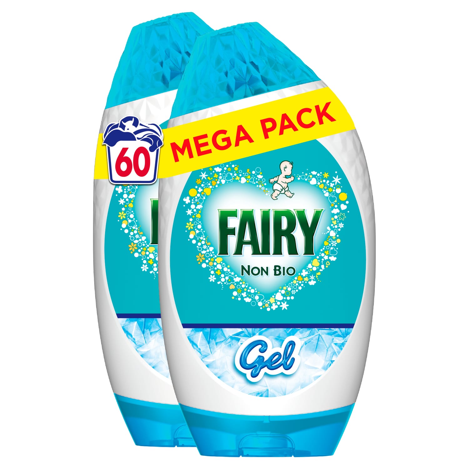 Fairy Non Bio Washing Liquid Gel 60 Washes 2.1l, product image 2