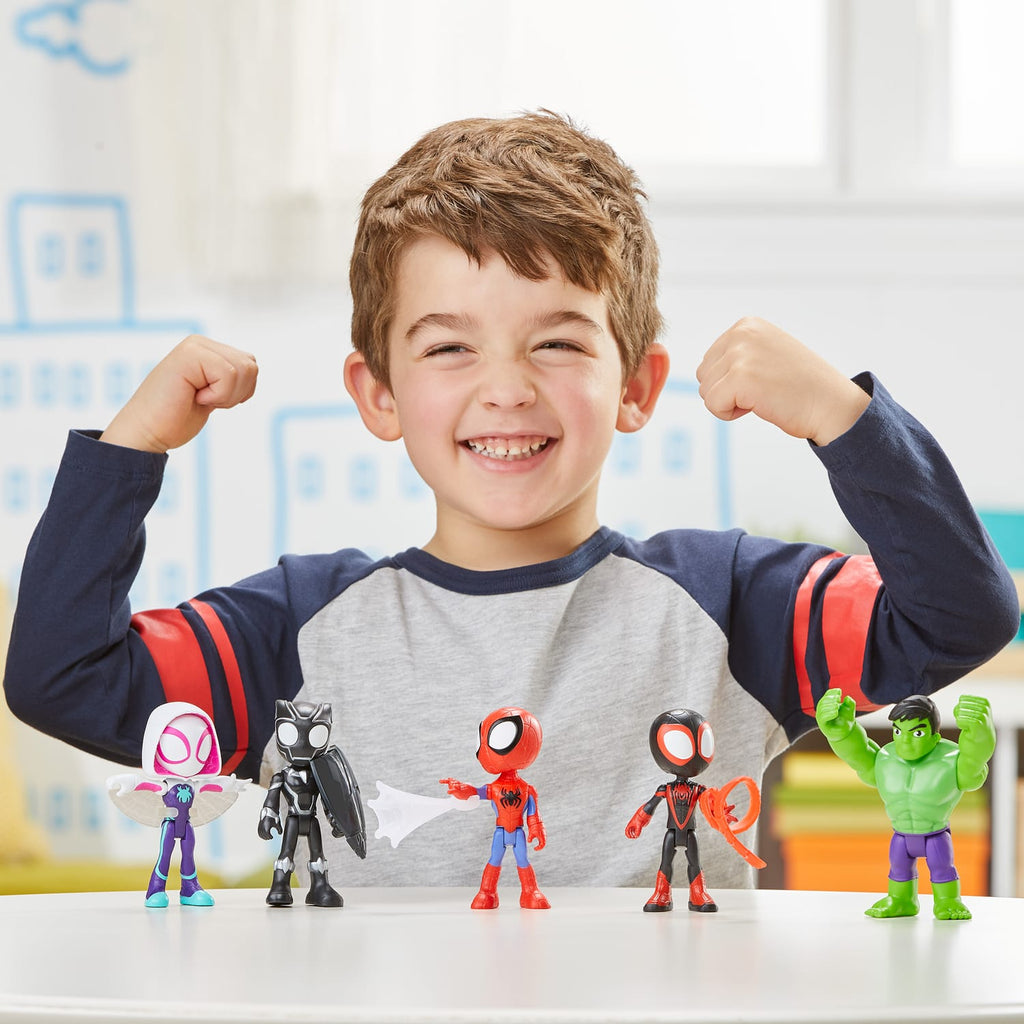 Marvel Spidey And His Amazing Friends 4" Figure - Miles Morales: Spider-Man, product image 3