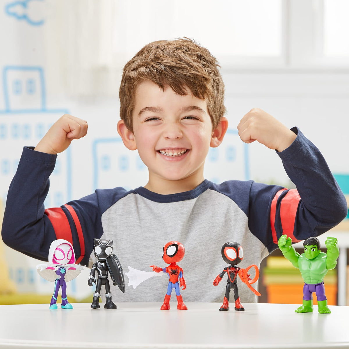 Marvel Spidey And His Amazing Friends 4" Figure - Miles Morales: Spider-Man, product image 3