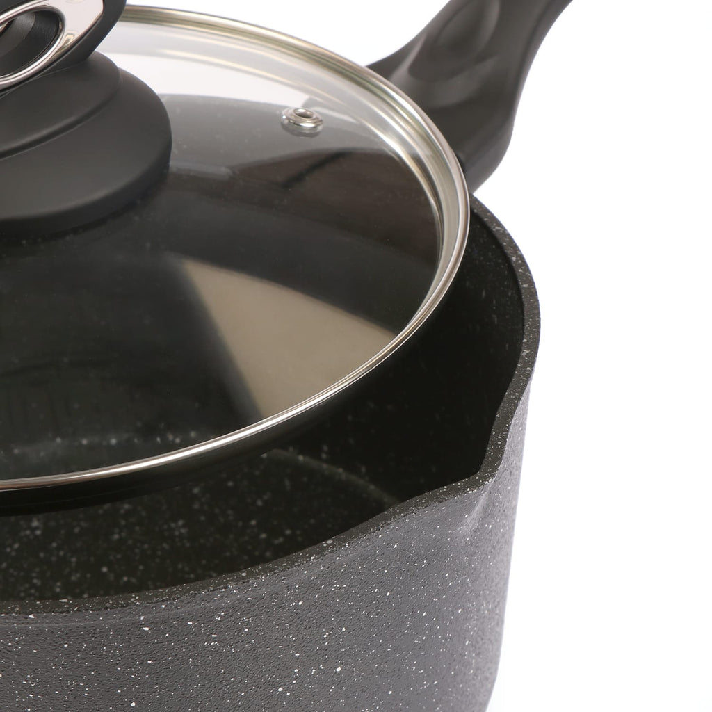 Aluminium 18cm Saucepan With Lid, product image 2